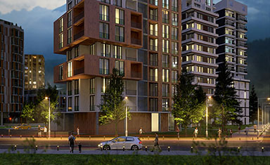 V-ray Next Sketchup Dış Mekan 01